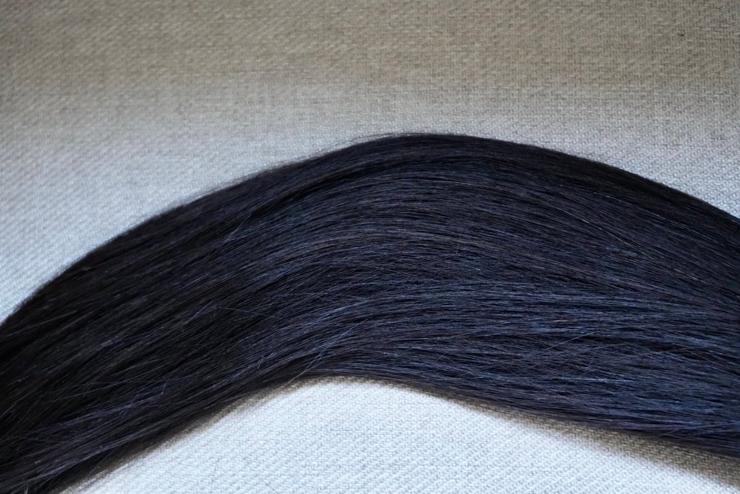 Extensions Jet Black Vietnamiens Lisses