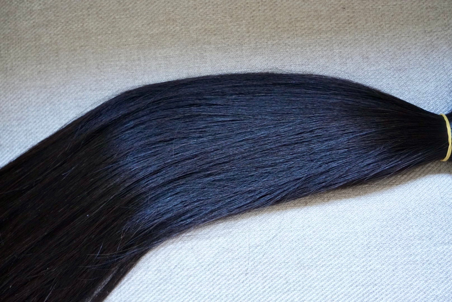 Extensions Jet Black Vietnamiens Lisses